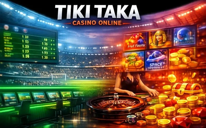 Tiki Taka Casino sports betting banner