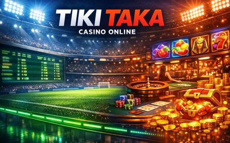 TikiTaka Casino registration page